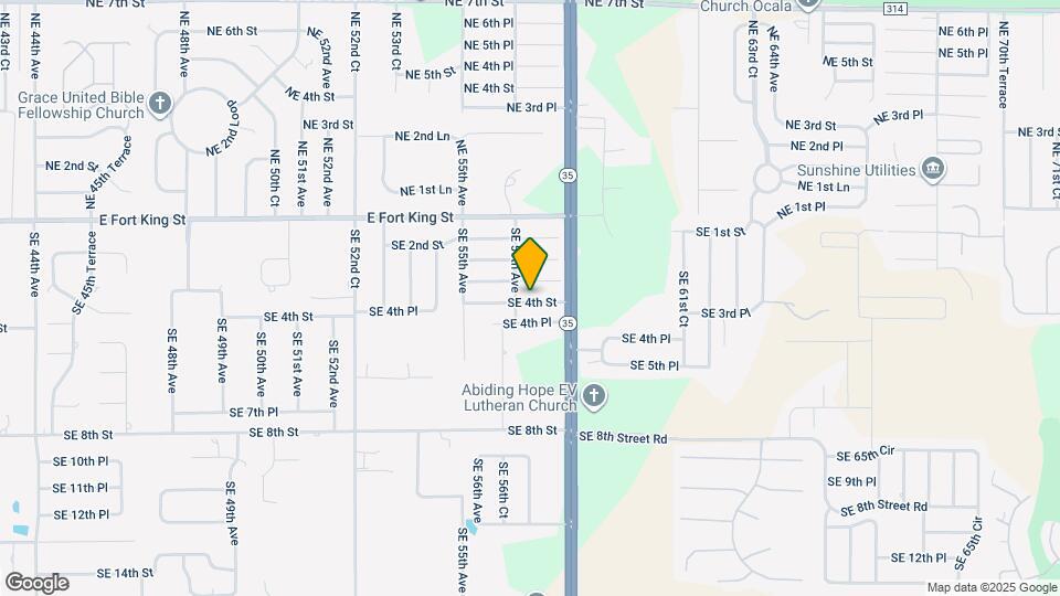 5701 SE 4th St Map and Location Details