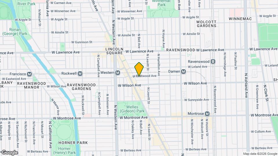 2231 W Eastwood Ave Map and Location Details