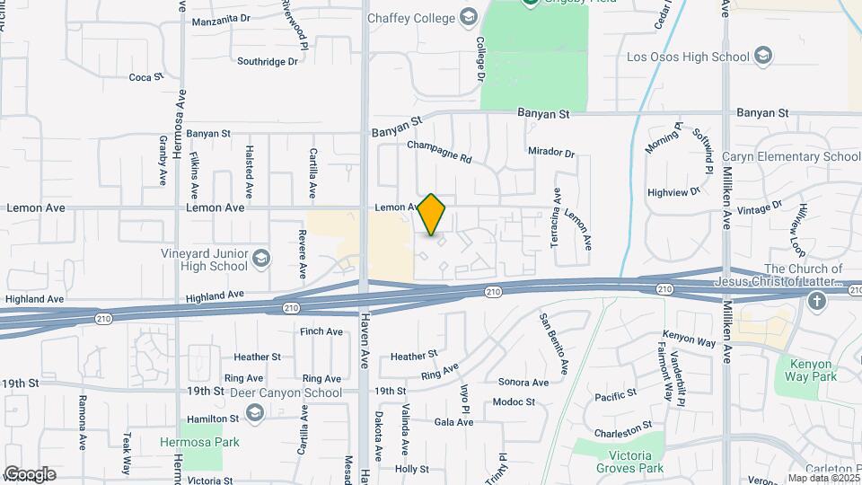 10655 Lemon Ave-Unit -3202 Map and Location Details