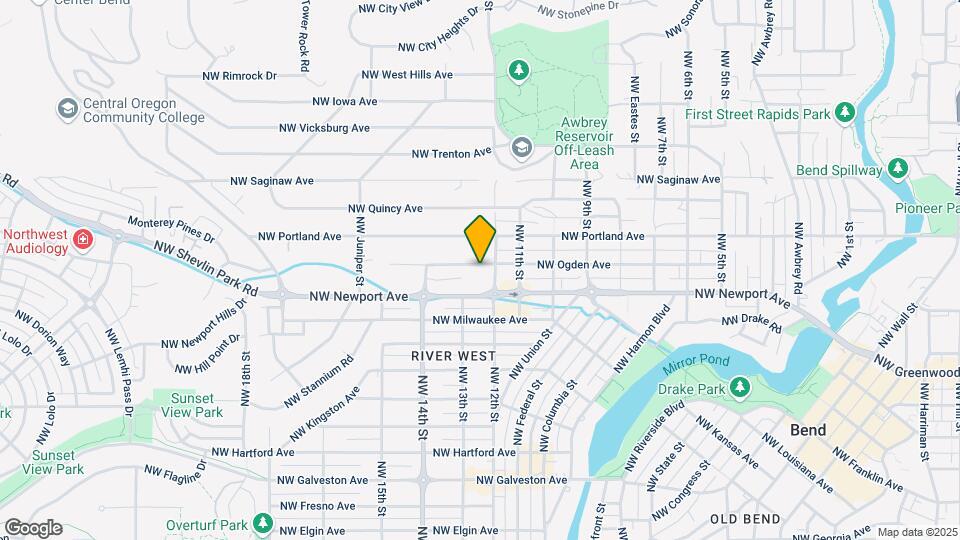 1207 NW Ogden Ave Map and Location Details