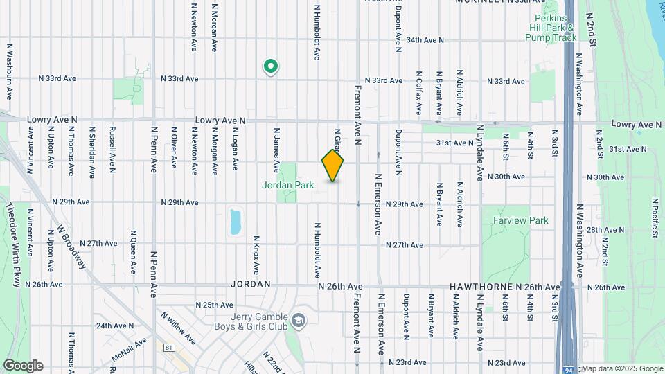 2923 N Girard Ave Map and Location Details