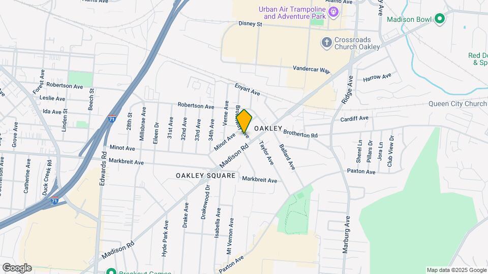 4213 Brownway Ave Mapa y Detalles de la Ubicación