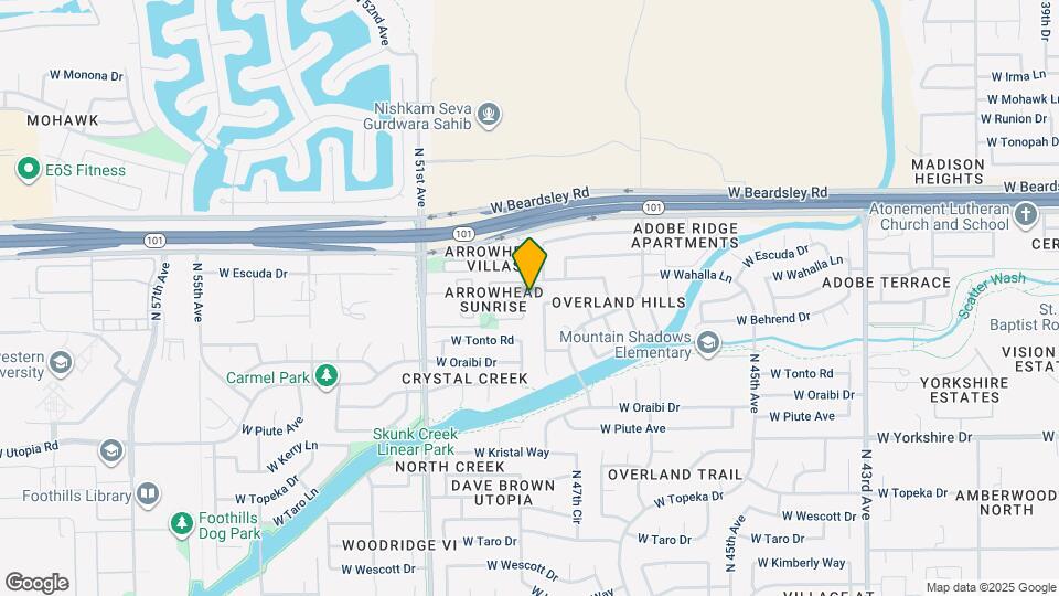 19819 N 49th Ave Map and Location Details