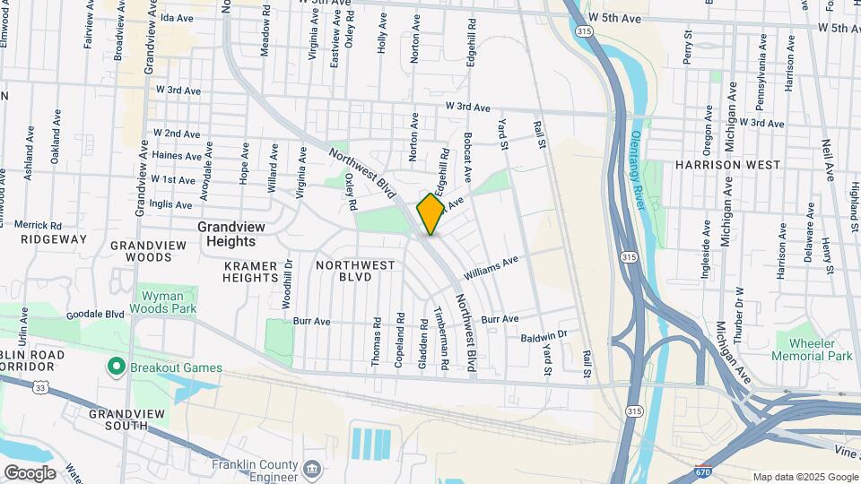 994 Northwest Blvd Map and Location Details