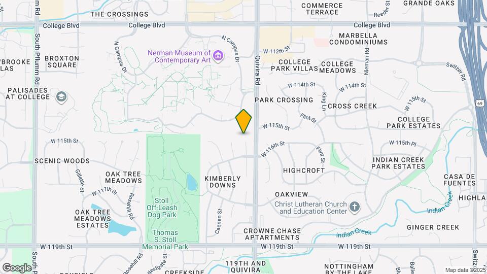 11568 Earnshaw St Map and Location Details