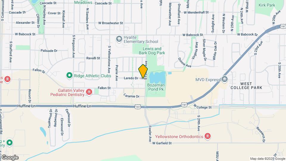 3302 Laredo Dr Map and Location Details