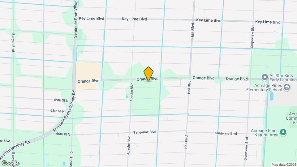 15364 Orange Blvd Map and Location Details