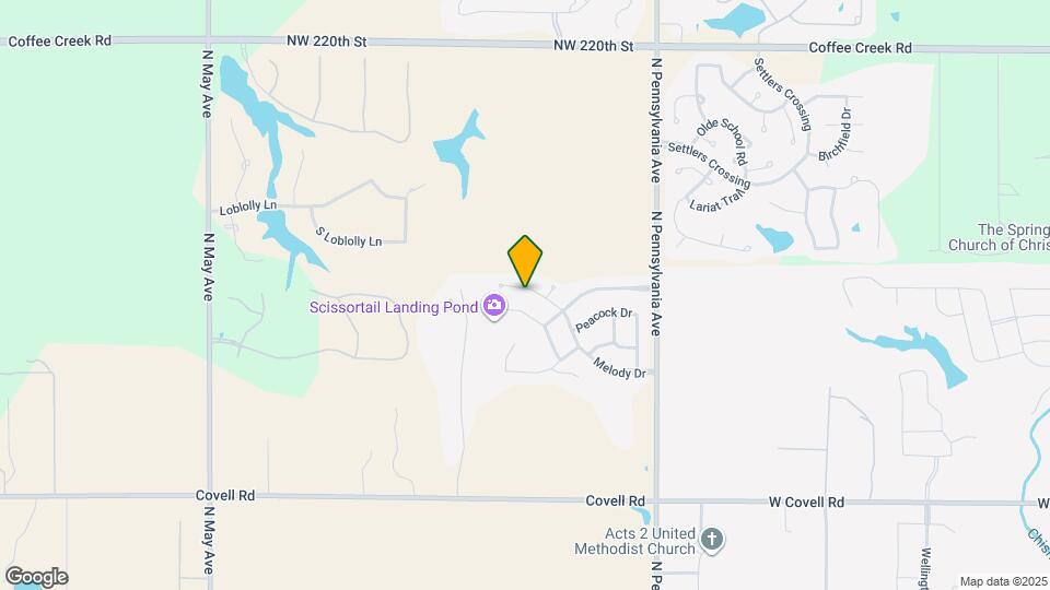 2322 Melody Dr Mapa y Detalles de la Ubicación