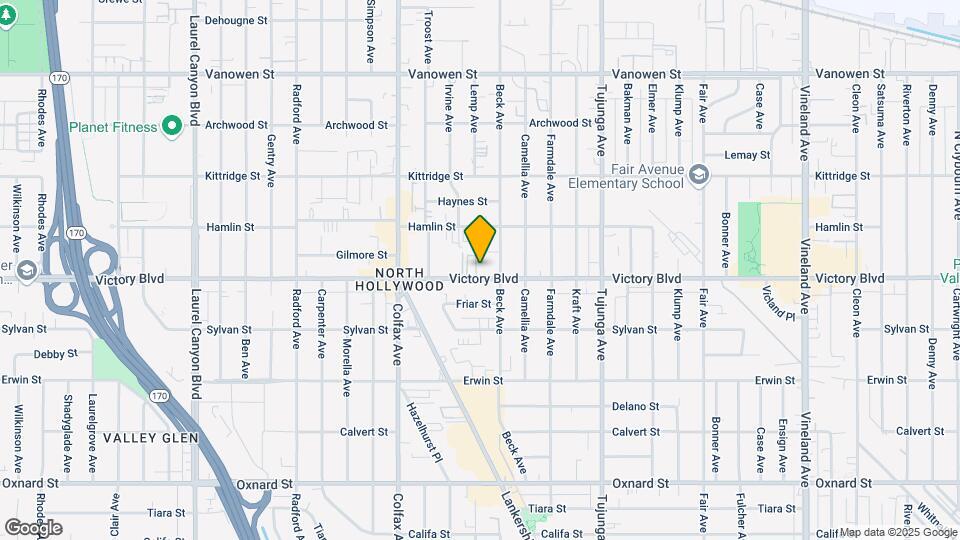 11577 Victory Blvd Map and Location Details