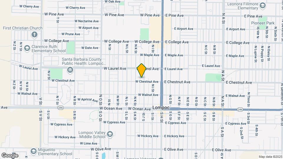 301 N J St Map and Location Details