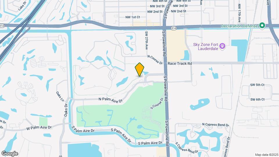 2751 N Palm Aire Dr Map and Location Details