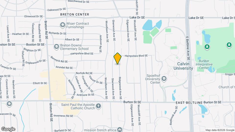 1731 Ridgewood Ave SE Map and Location Details