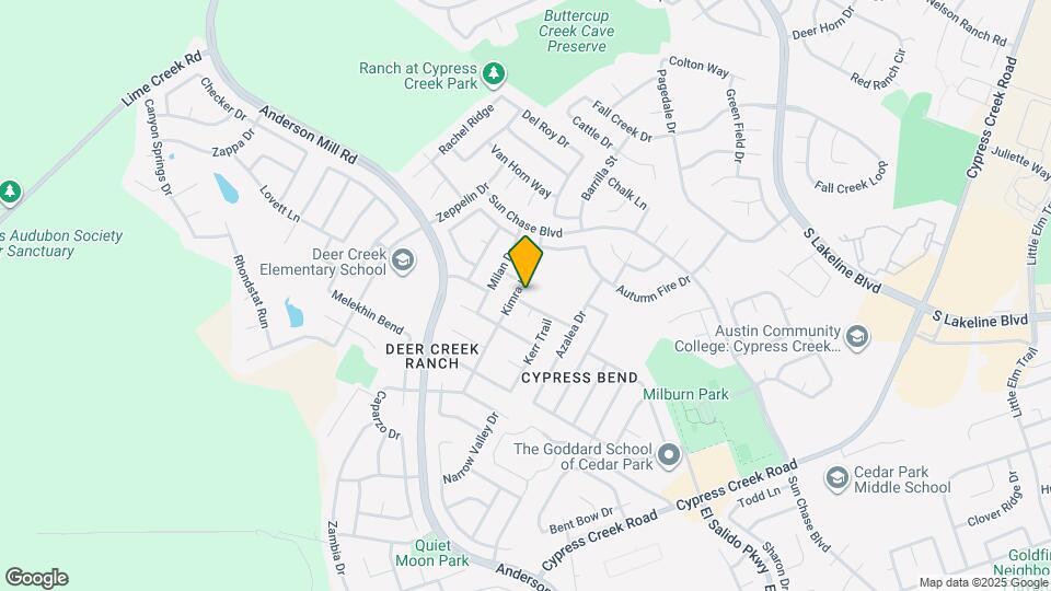 1421 Nandina Dr Map and Location Details