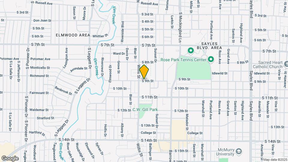 3235 S 9th St Map and Location Details