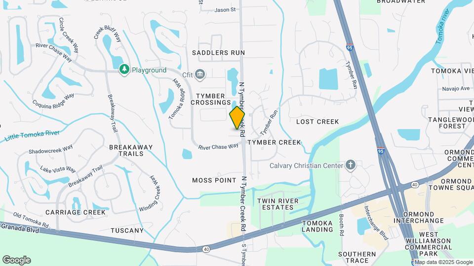 114 N Tymber Creek Rd Map and Location Details