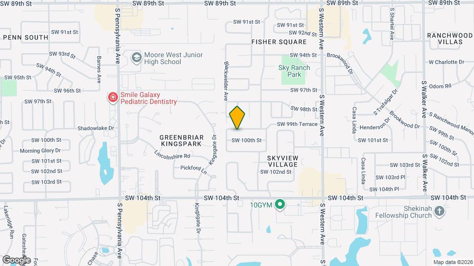 1212 SW 99th Terrace Map and Location Details