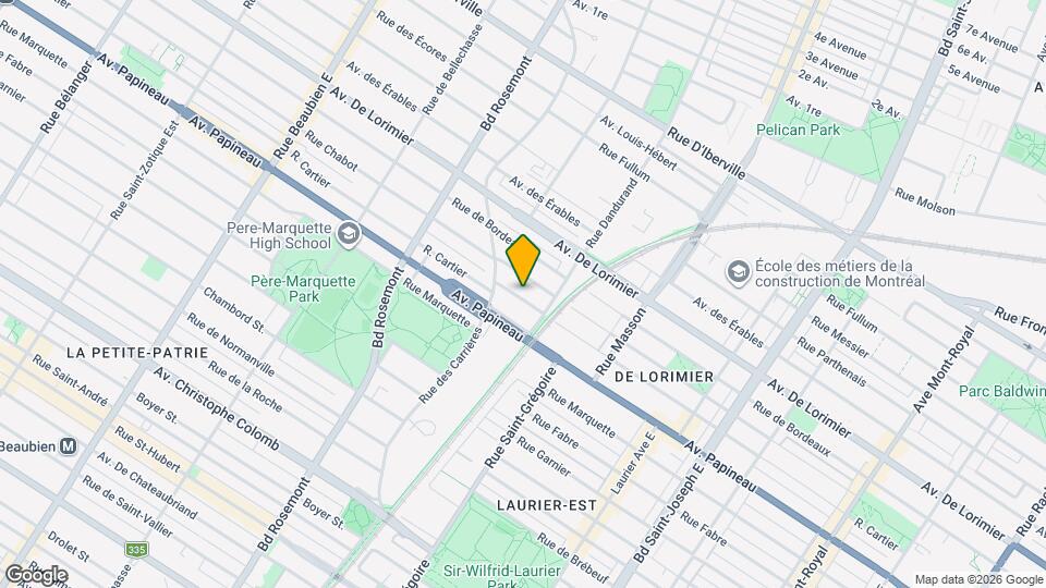 5649 Cartier Rue Map and Location Details