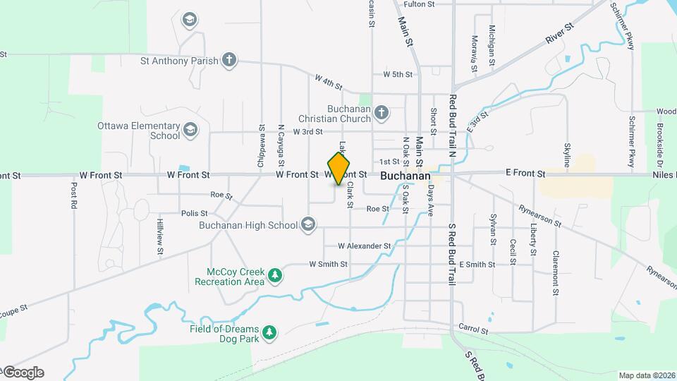 105 Maple Ct, Unit upper Map and Location Details