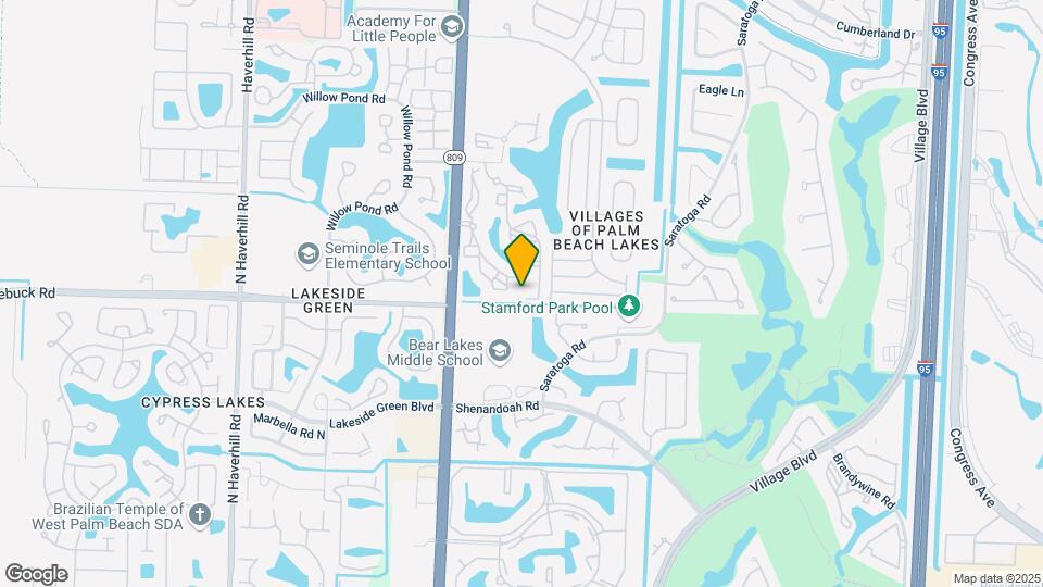 4021 San Marino Blvd, Unit 206 Map and Location Details
