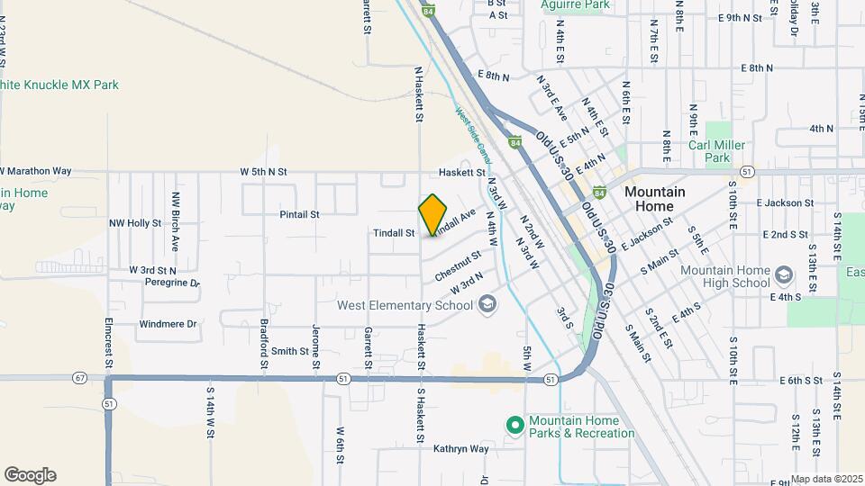 507 Tindall Ave Map and Location Details