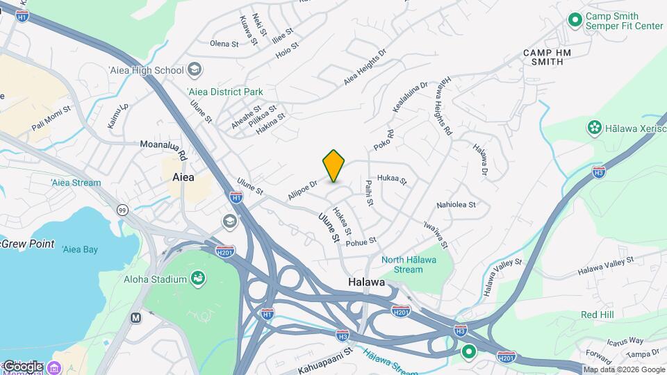 99-580 Honohina St Mapa y Detalles de la Ubicación