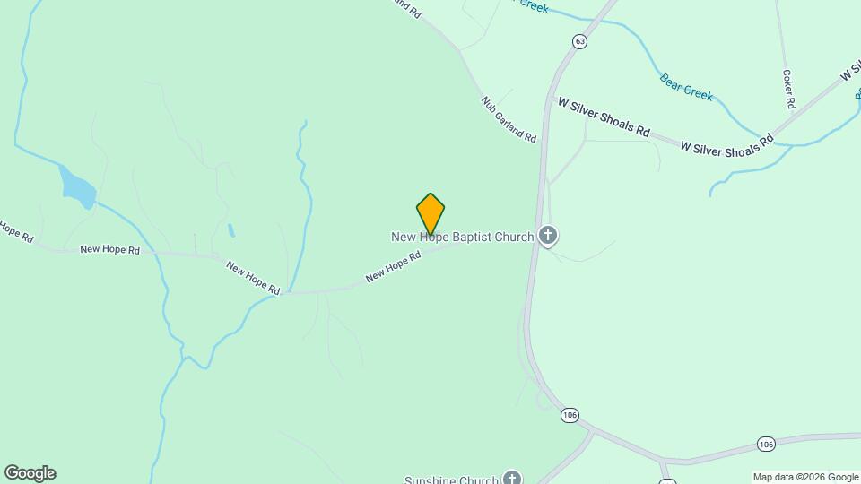 292 New Hope Rd Map and Location Details