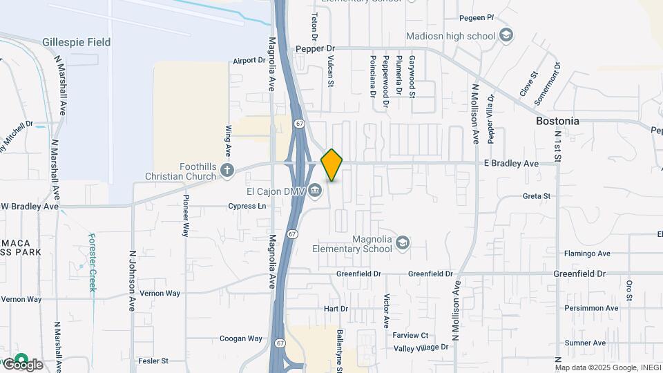 Pepper Creek Apartments Map and Location Details