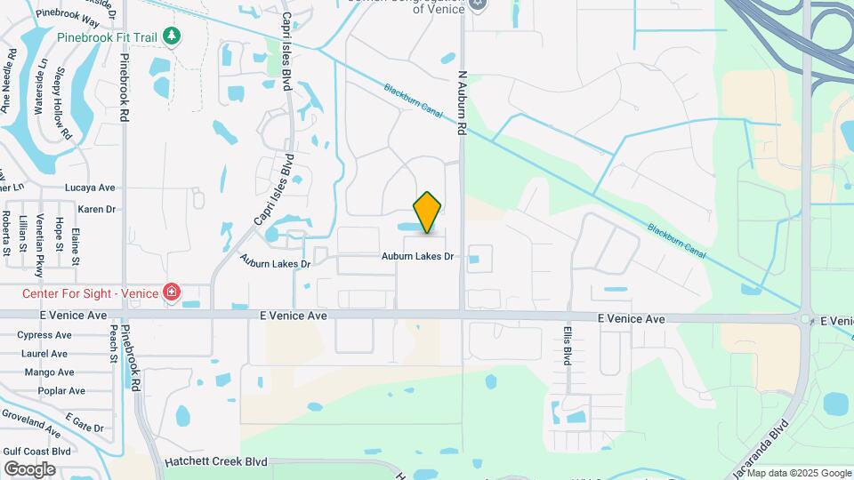 Auburn Lakes Condominiums Map and Location Details