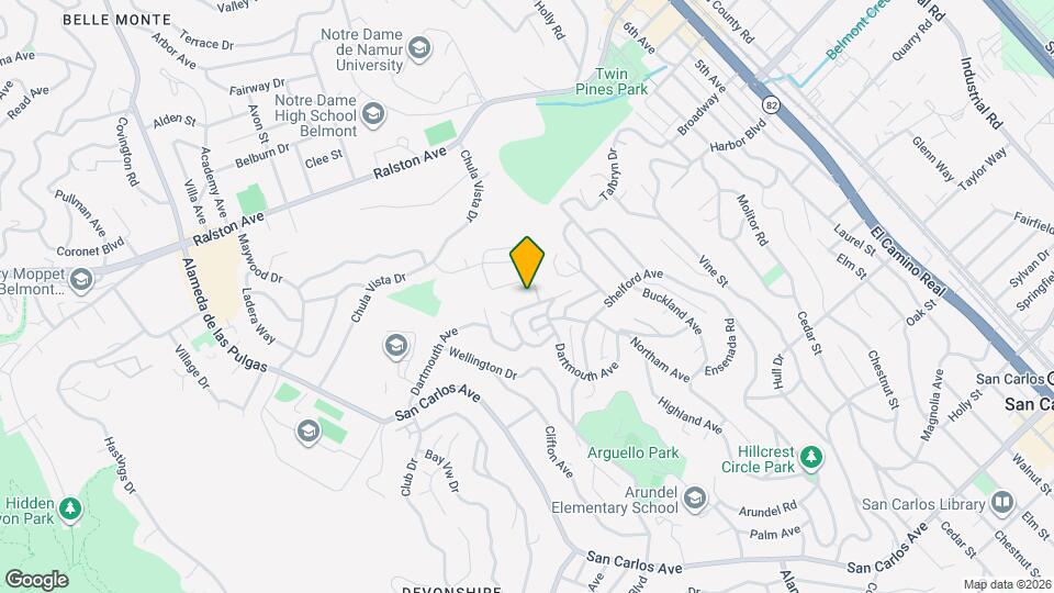 148 Exbourne Ave Mapa y Detalles de la Ubicación