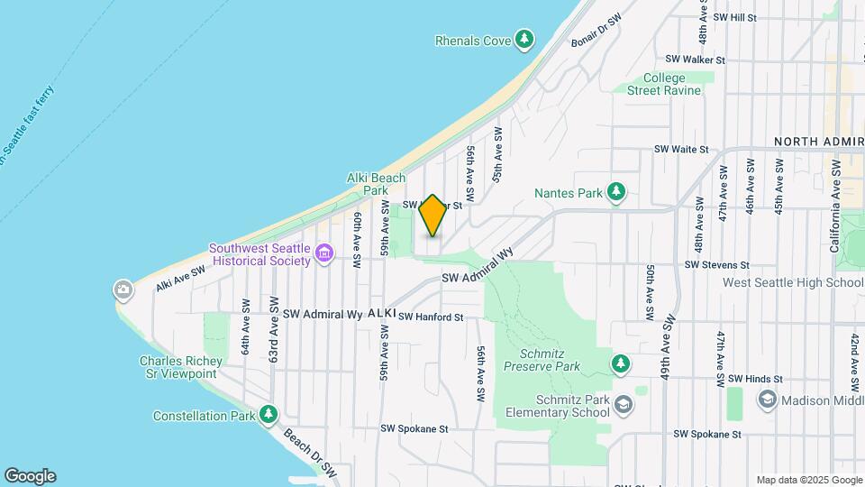2741 57th Ave SW Map and Location Details
