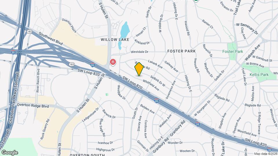 4320 Whitfield Ave Map and Location Details