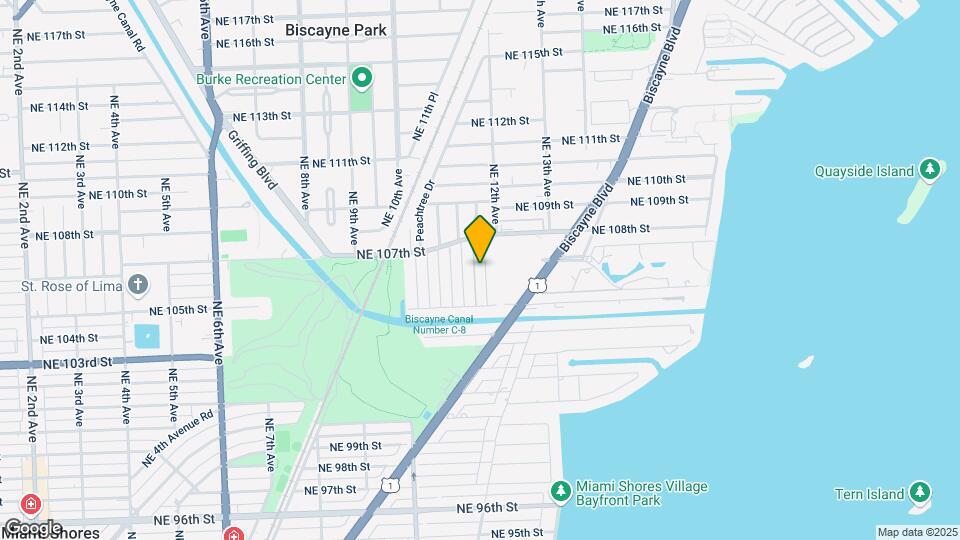 10650 NE 11th Ct Map and Location Details