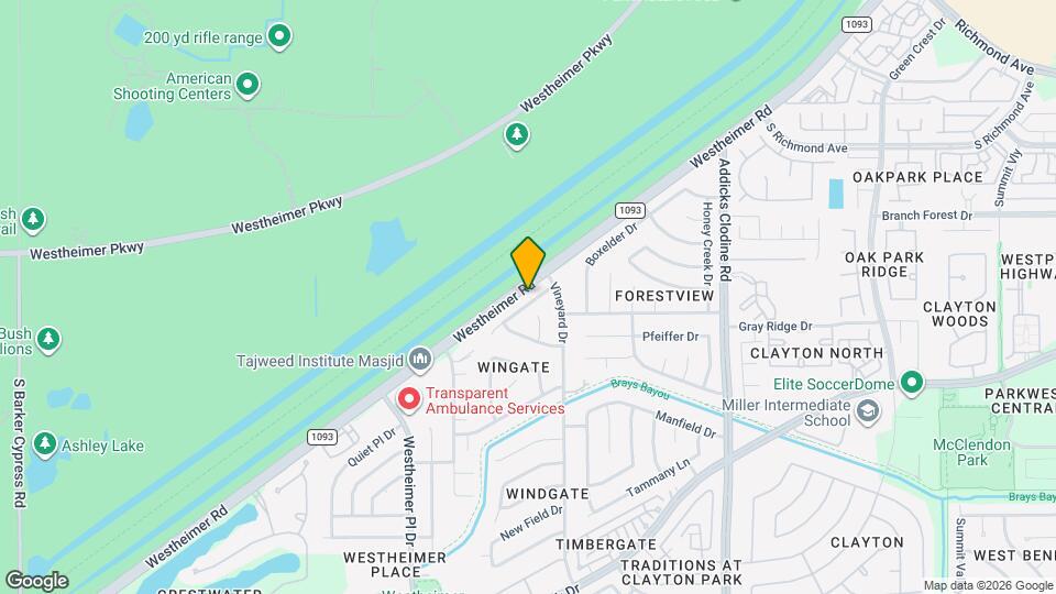 16026 Highlander Dr Map and Location Details