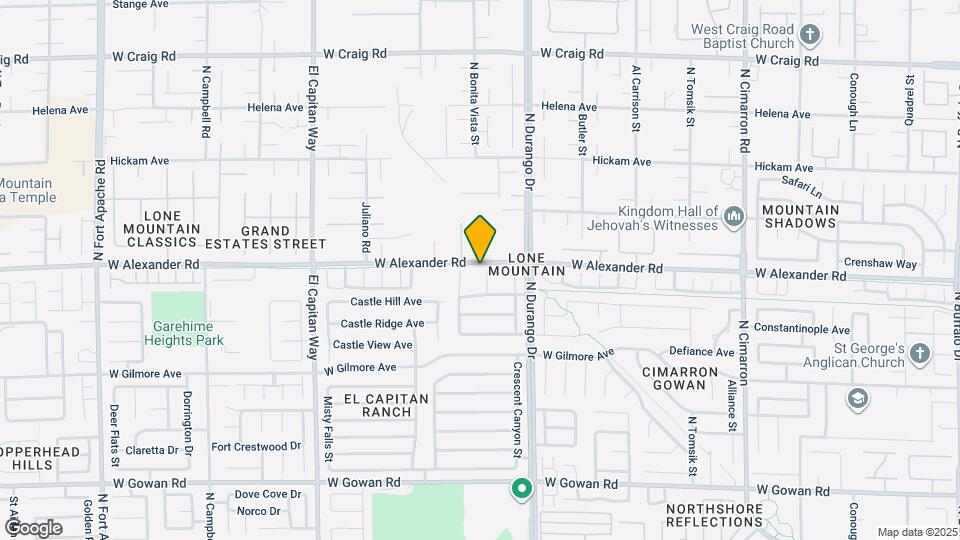 3937 Lost Miner Ct Map and Location Details