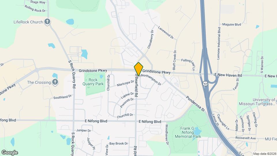 3503 La Mesa Dr Map and Location Details