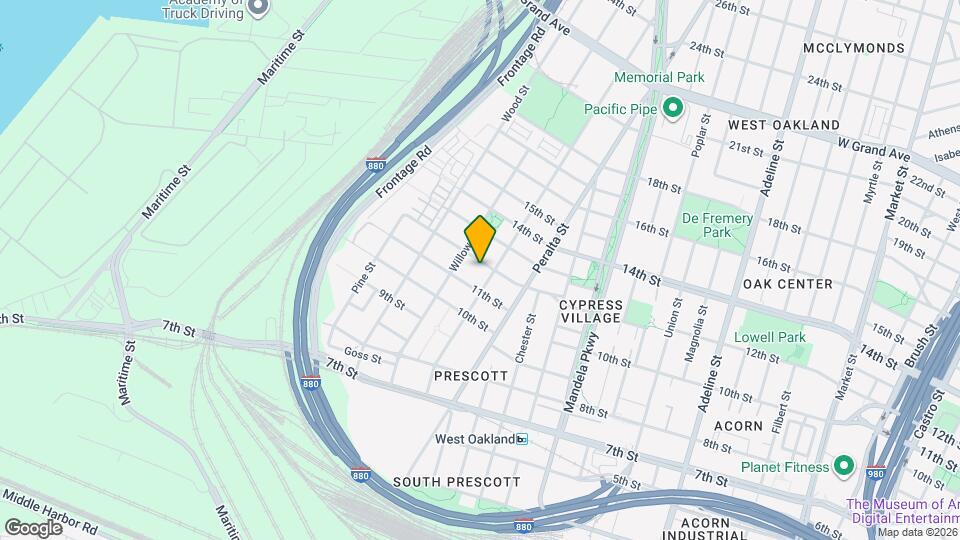 1669 12th St Map and Location Details