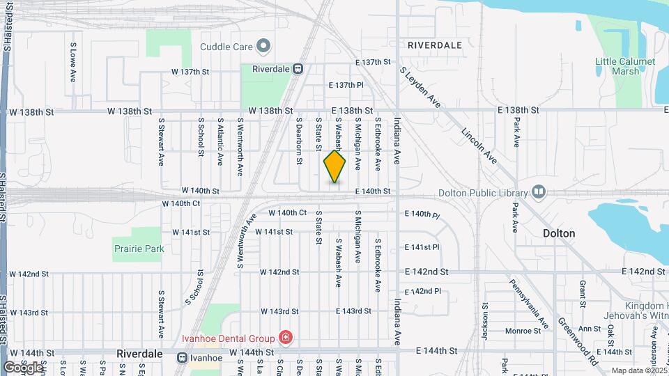 13946 S Wabash Ave Mapa y Detalles de la Ubicación