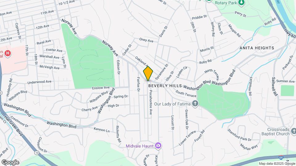 329 Norway Ave Mapa y Detalles de la Ubicación