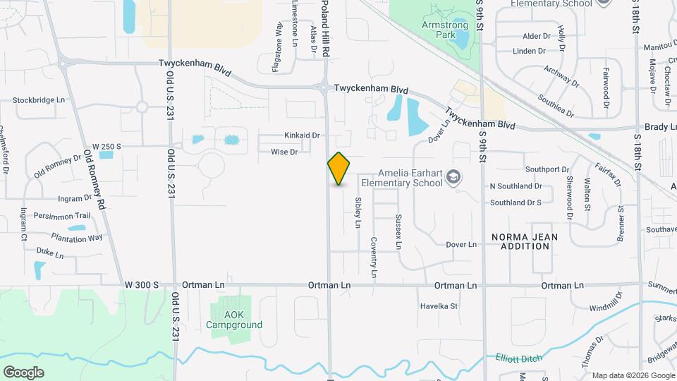 3330 Trafalgar Ct Map and Location Details