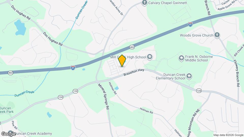 4376 Waxwing St Map and Location Details