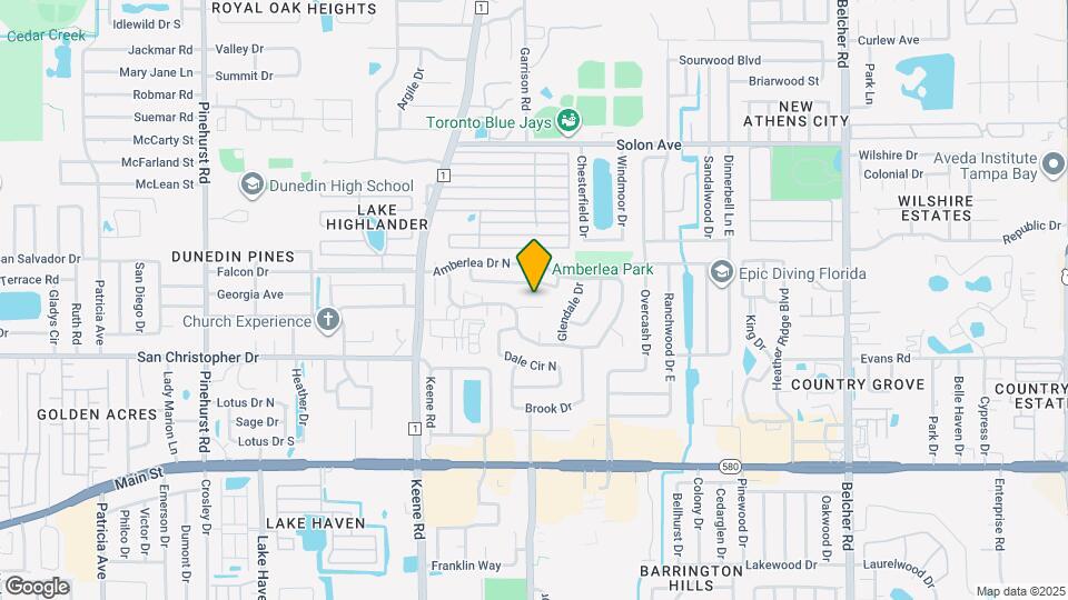 1618 Amberglen Dr Map and Location Details