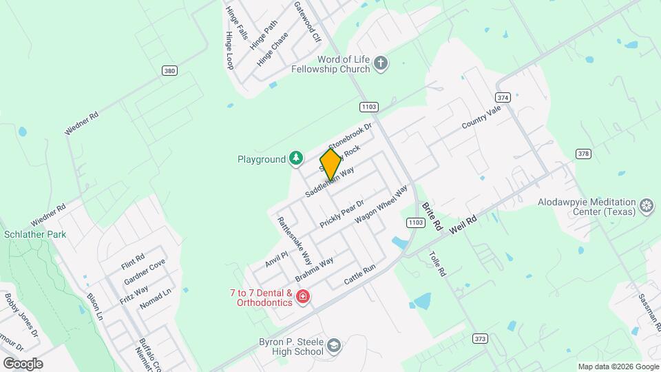 505 Saddlehorn Way Map and Location Details