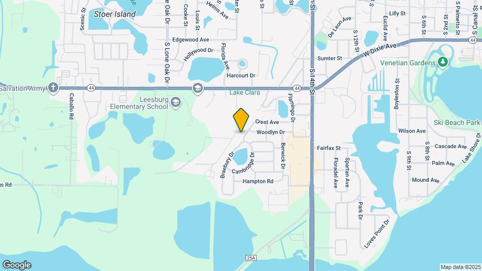 1628 Crest Ave Map and Location Details