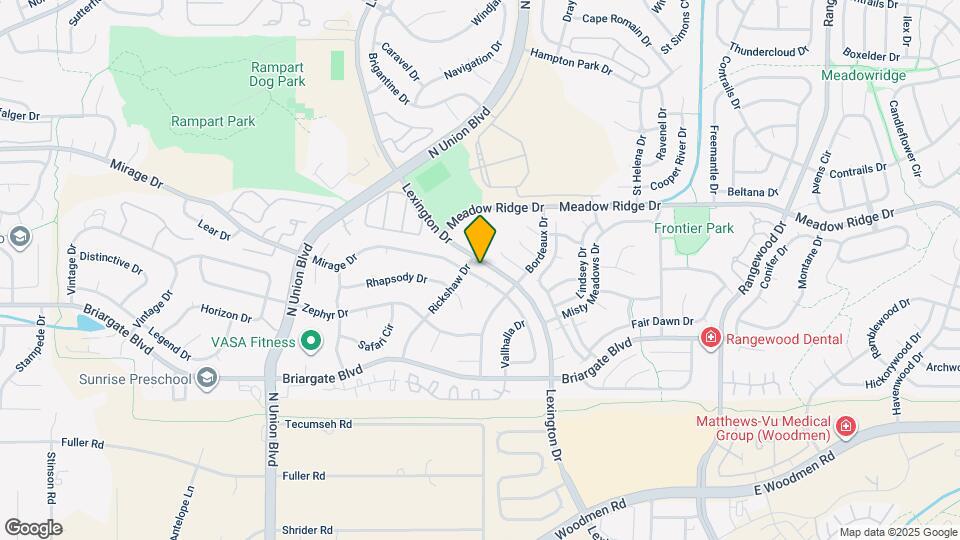 3120 Mirage Dr Map and Location Details