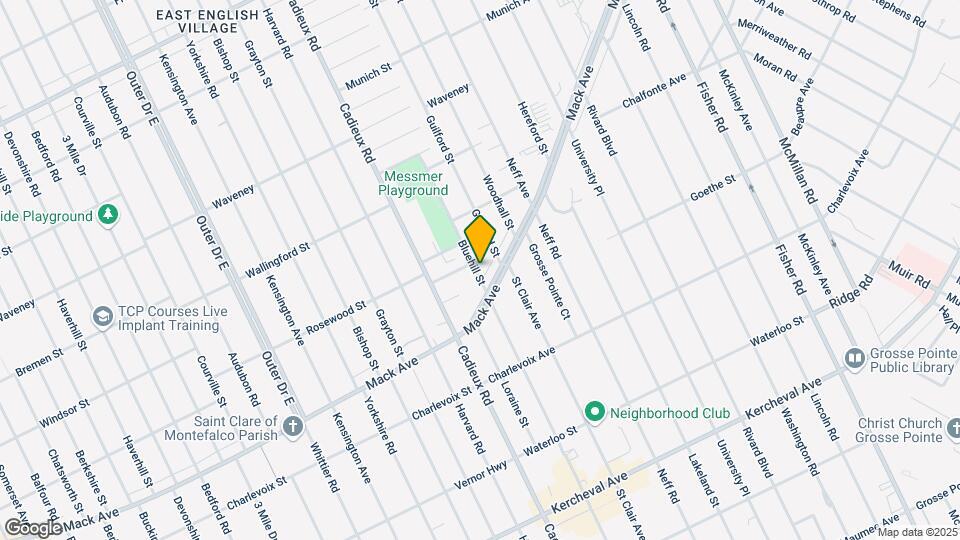 3500 Bluehill St Map and Location Details