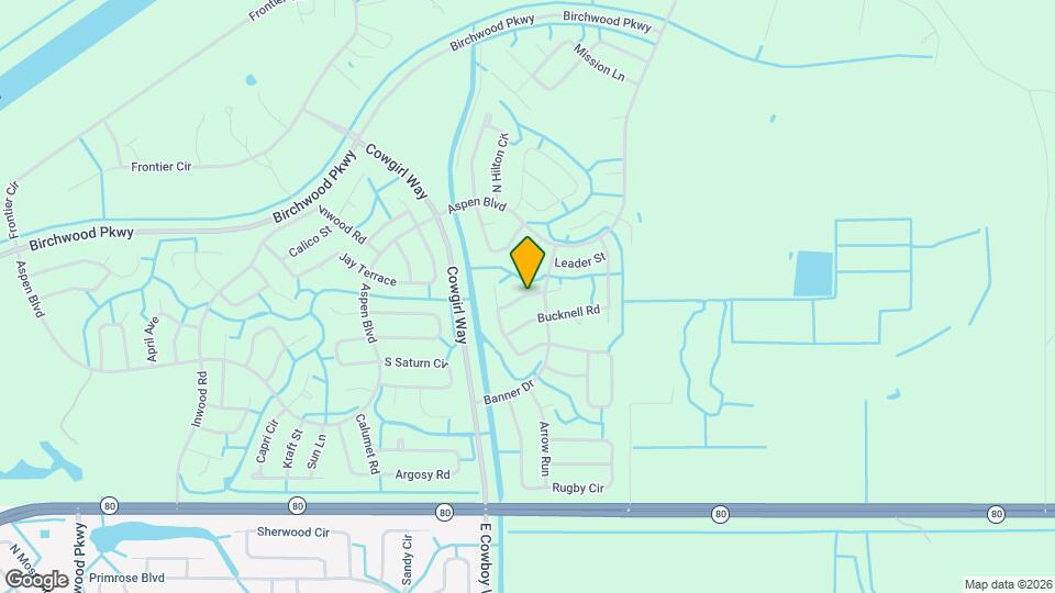 1301 W Benbow Cir Mapa y Detalles de la Ubicación