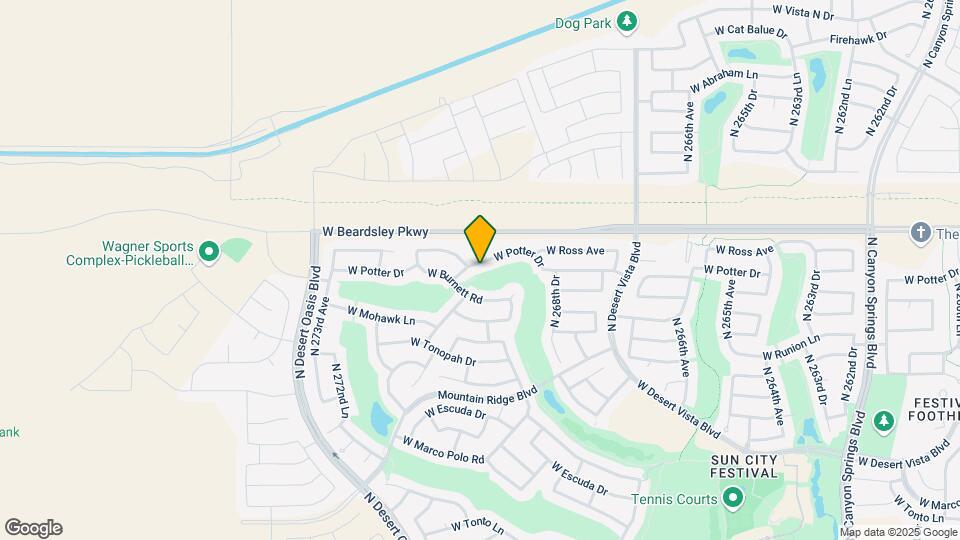 27013 W Potter Dr Map and Location Details