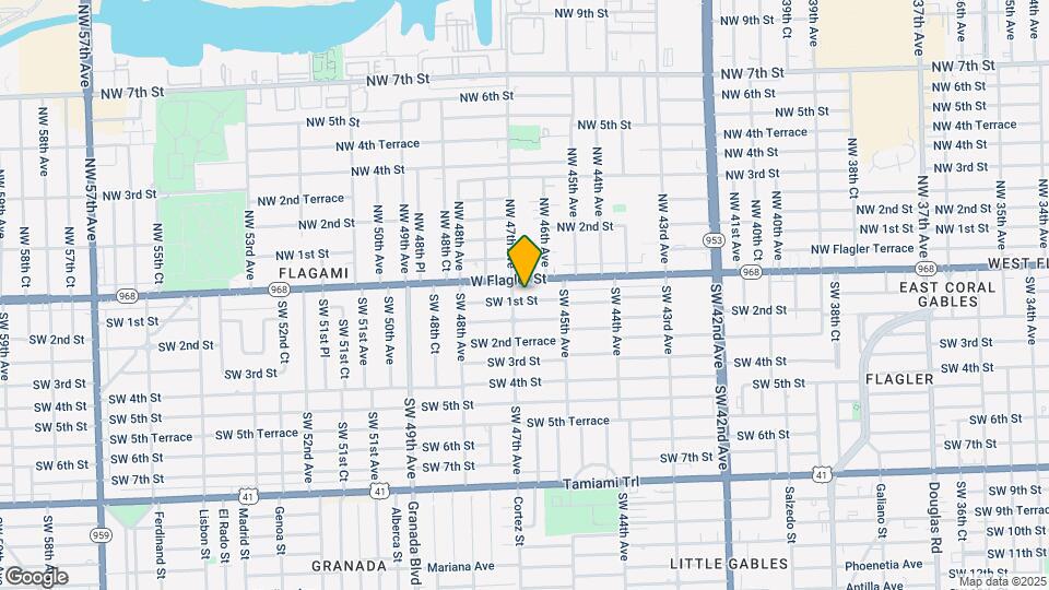 4637 SW 1st St Mapa y Detalles de la Ubicación