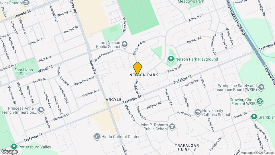 218 Admiral Dr Map and Location Details