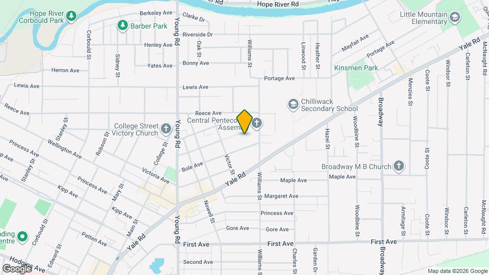 46176 Cleveland Av Map and Location Details